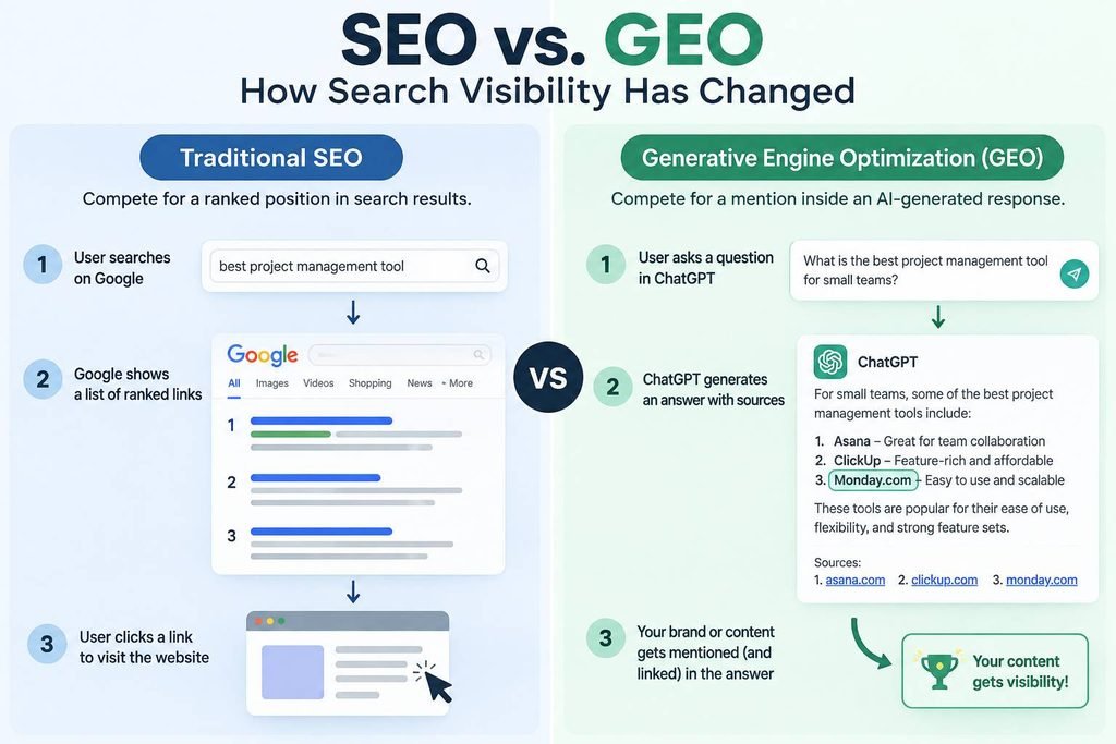 seo vs geo